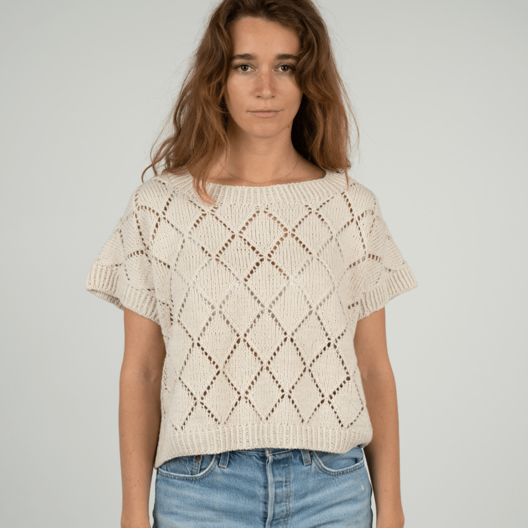 AEGYOKNIT - Hathor Tee - Gaia Garn -