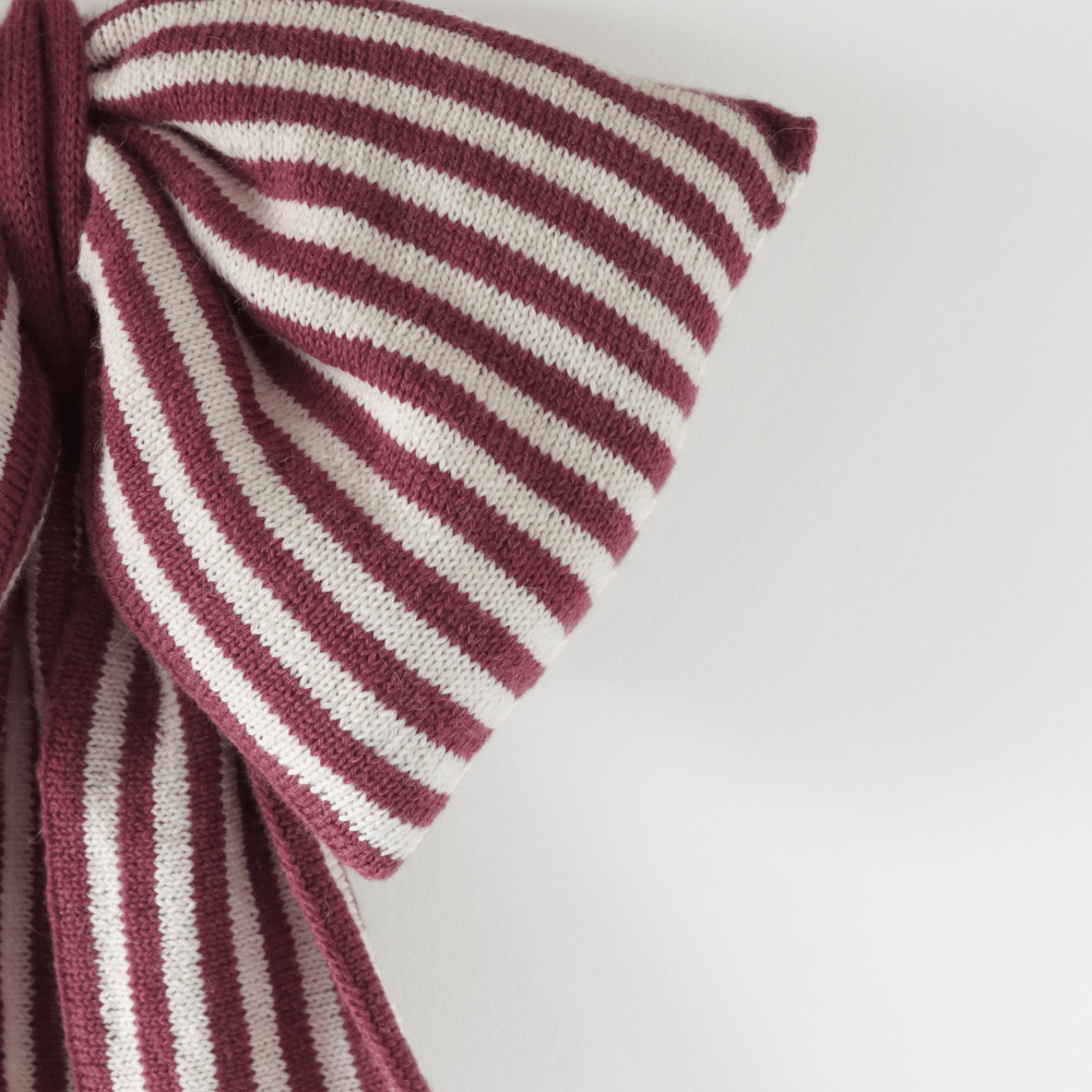 GAIA - Jolly Knitted Bow Kit - Gaia Garn - Strikkekit