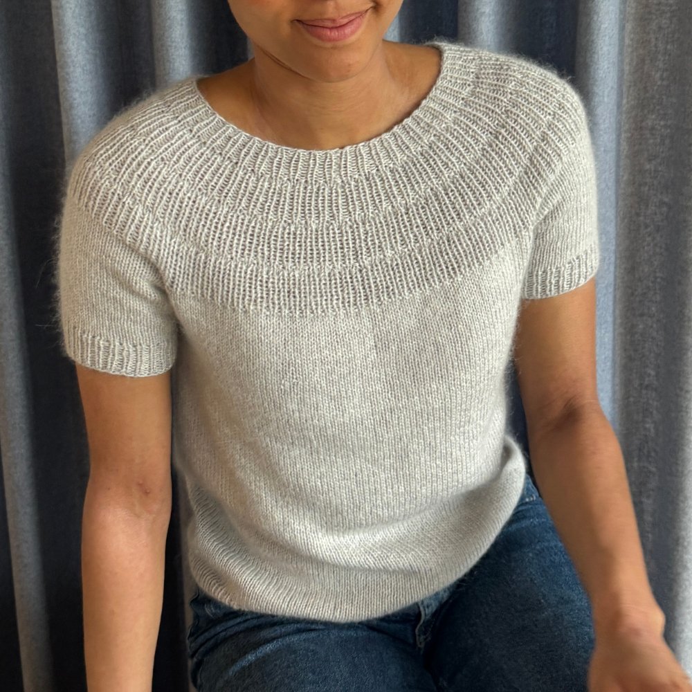 Garnpakke - Ankers sommerbluse - Gaia Garn -