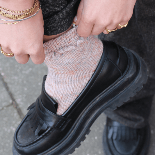 Garnpakke - Ruffle Socks - Gaia Garn -