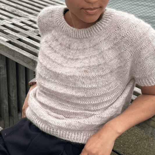 Hanne Rimmen - Tide Tee - Gaia Garn -