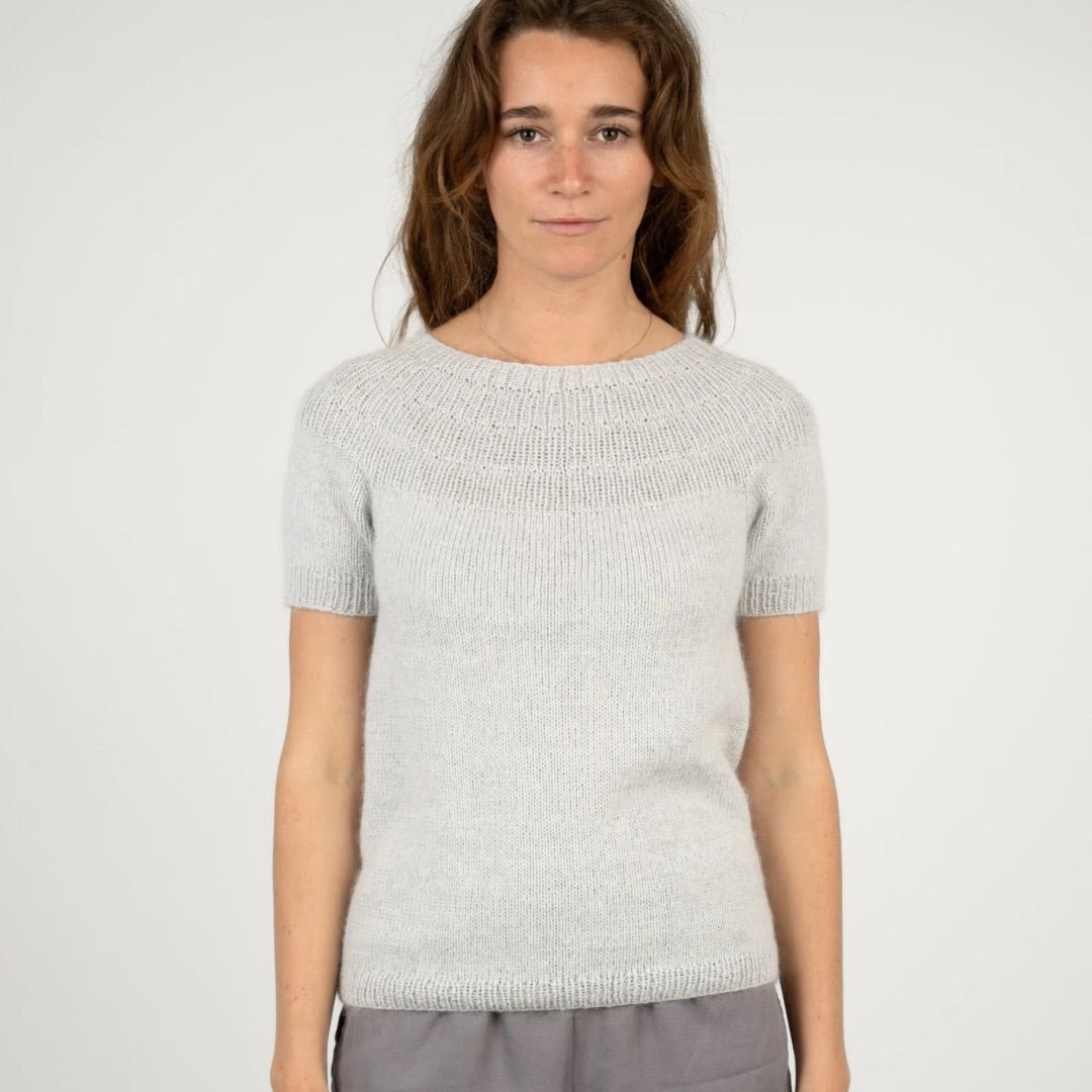 PetiteKnit - Ankers Sommerbluse - Gaia Garn -