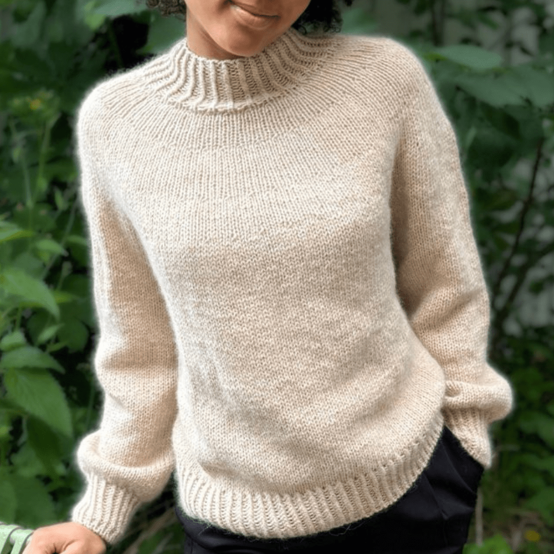 PetiteKnit - Novice Sweater - Gaia Garn -