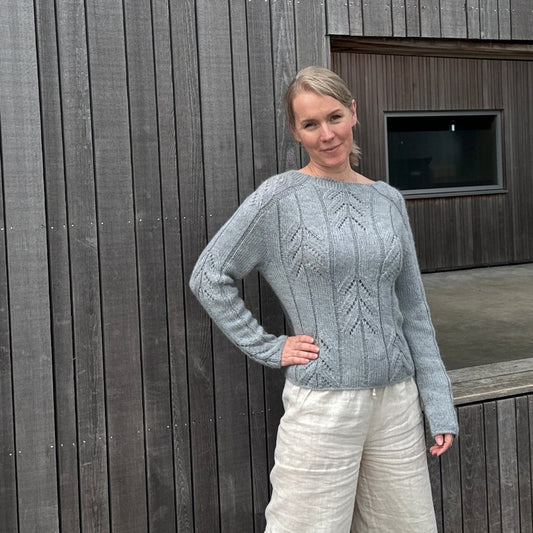Strikkekit - Folia sweater - Gaia Garn -