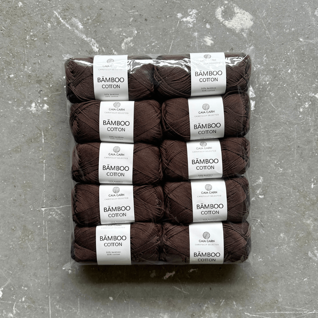 Bamboo Cotton 10 - pak - Gaia Garn - 