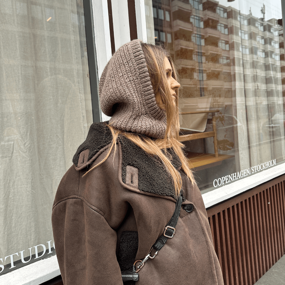 Coco Amour Knitwear – Hebrides Hood - GAIA - 