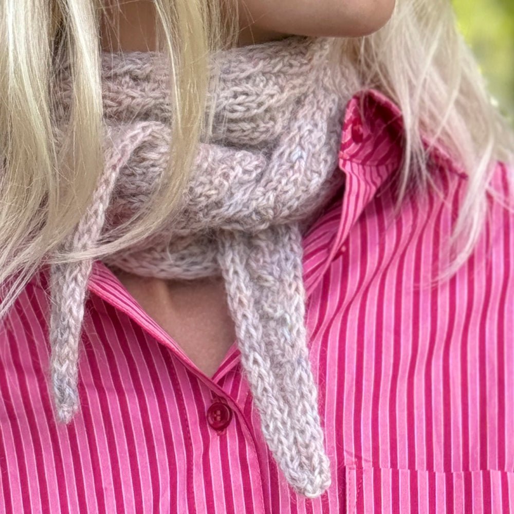 Gaia design - Ripple Scarf - Gaia Garn - Strikkeopskrift