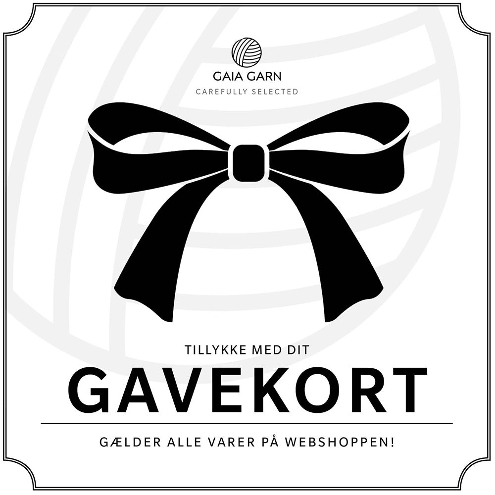 Gaia Garn Gavekort - Gaia Garn - 