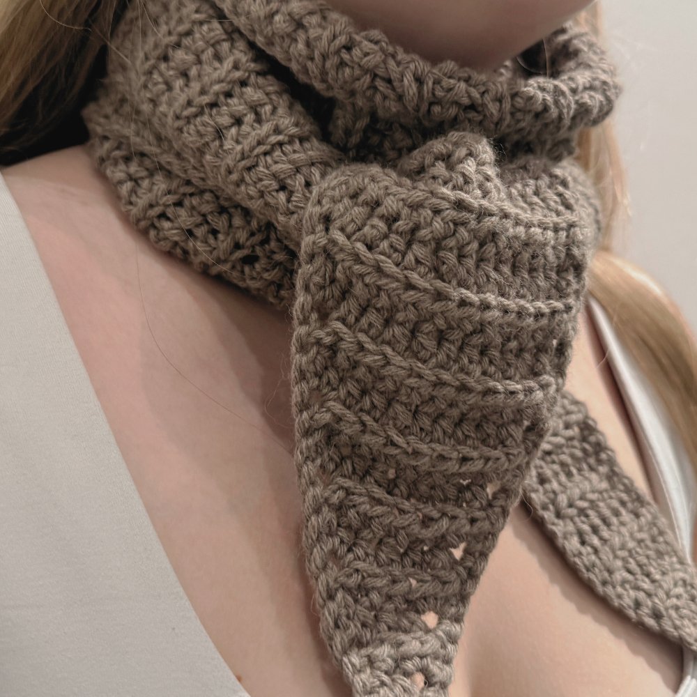 Garnpakke - chunky Scarf - Gaia Garn - 