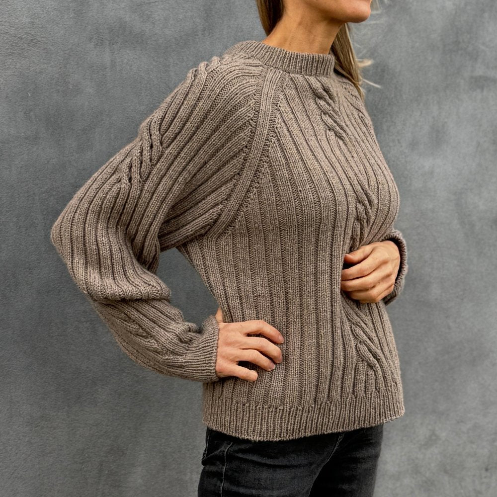 Garnpakke - Twist Loop Sweater - Cashmere Soft Touch - Gaia Garn - 