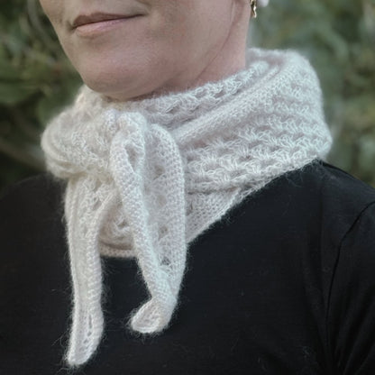 Hækleopskrift - Cozy Scarf - Gaia Garn - 