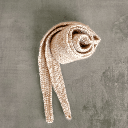 Hækleopskrift - Scarf de Luxe - Gaia Garn - 