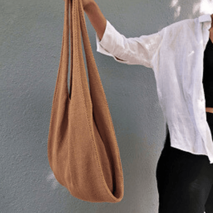 Paulastrickt – EVERYDAY bag Opskrift - Gaia Garn - Strikkeopskrift