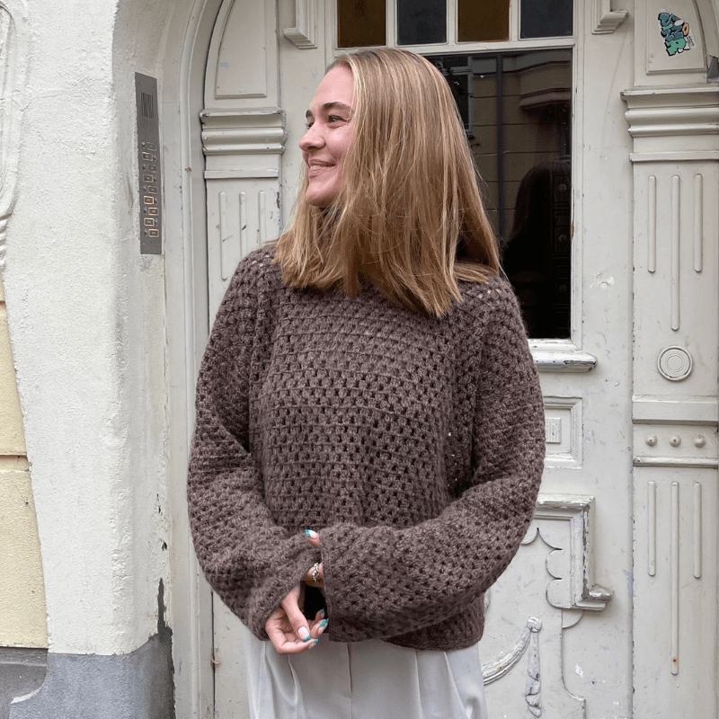 Paulastrickt – TROPEZ Sweater Kit - Gaia Garn - Hæklekit
