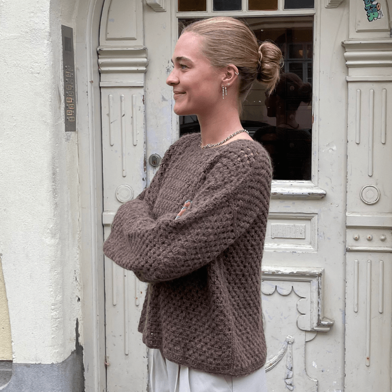 Paulastrickt – TROPEZ Sweater Kit - Gaia Garn - Hæklekit