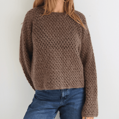 Paulastrickt – TROPEZ Sweater Kit inkl. Opskrift (PDF, Engelsk) - Gaia Garn - Hæklekit