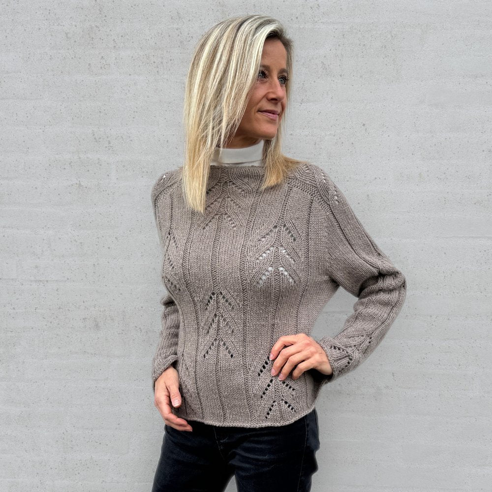 Strikkekit No. 2 - Folia sweater - Gaia Garn - 