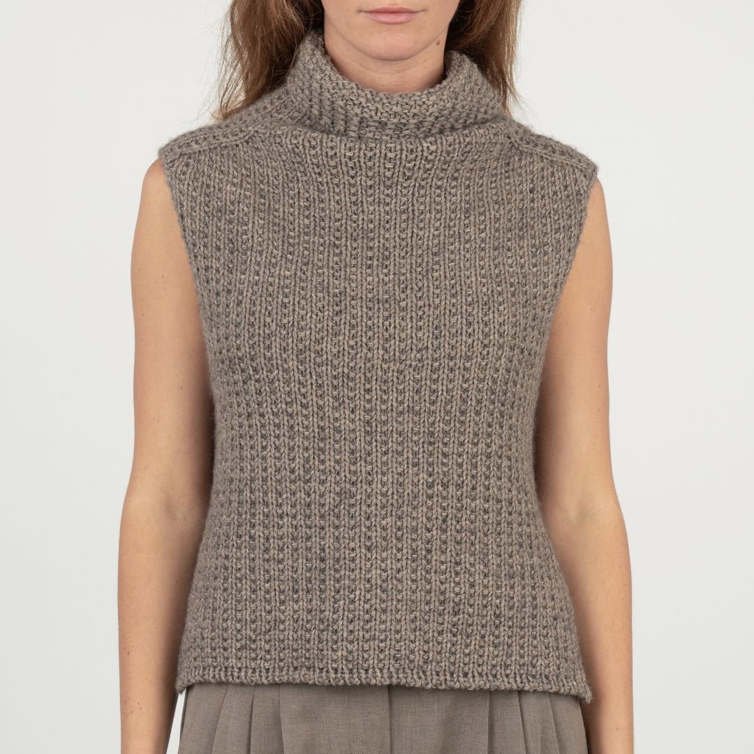 Strikkekit - Oak Slipover - Gaia Garn - 