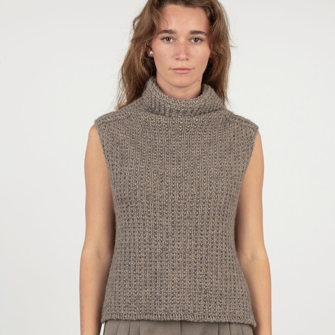 Strikkekit - Oak Slipover - Gaia Garn - 